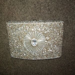 Silver Embellished Jewelry/ Keepsake Box